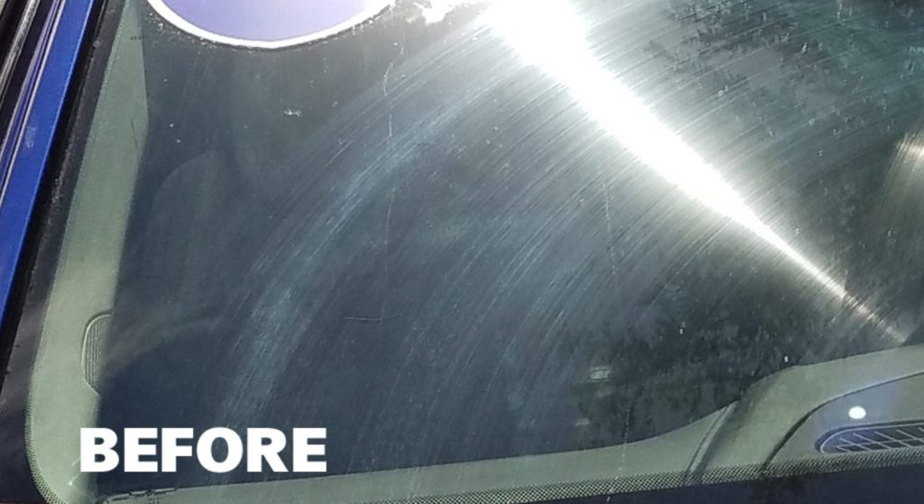 Windshield Scratch Repair: How to fix a wiper scratch - Superglass